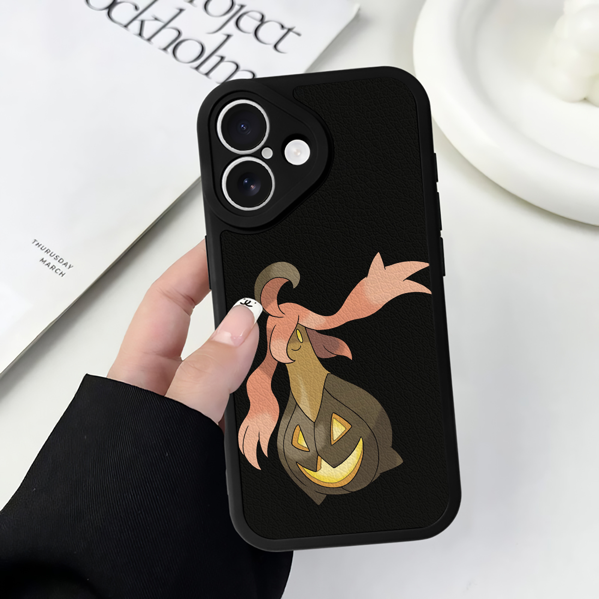 （画像用） ポケットモンスター Pokémon 【iPhone 16シリーズ対応】シリコンスマホケース（レザー調） 材質：シリコン